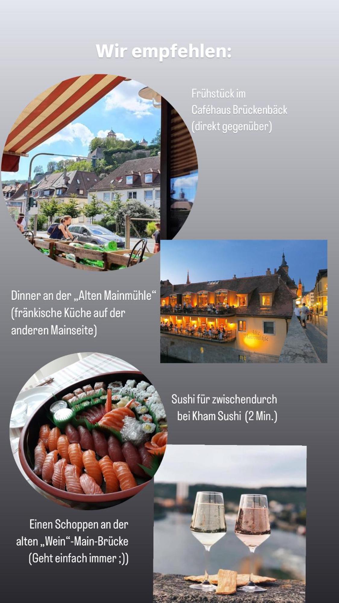 Wohnung Alte Mainbruecke - Gratis Kaffee - Netflix - Balkon Würzburg Exterior foto